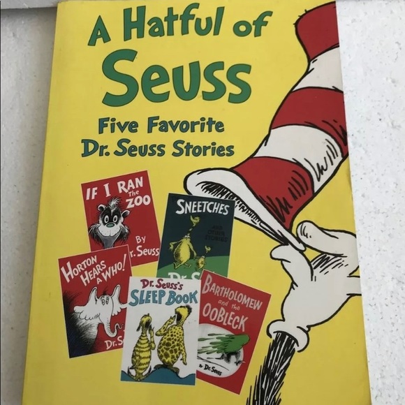 A hat full of Seuss rare book w/ if I ran the zoo
